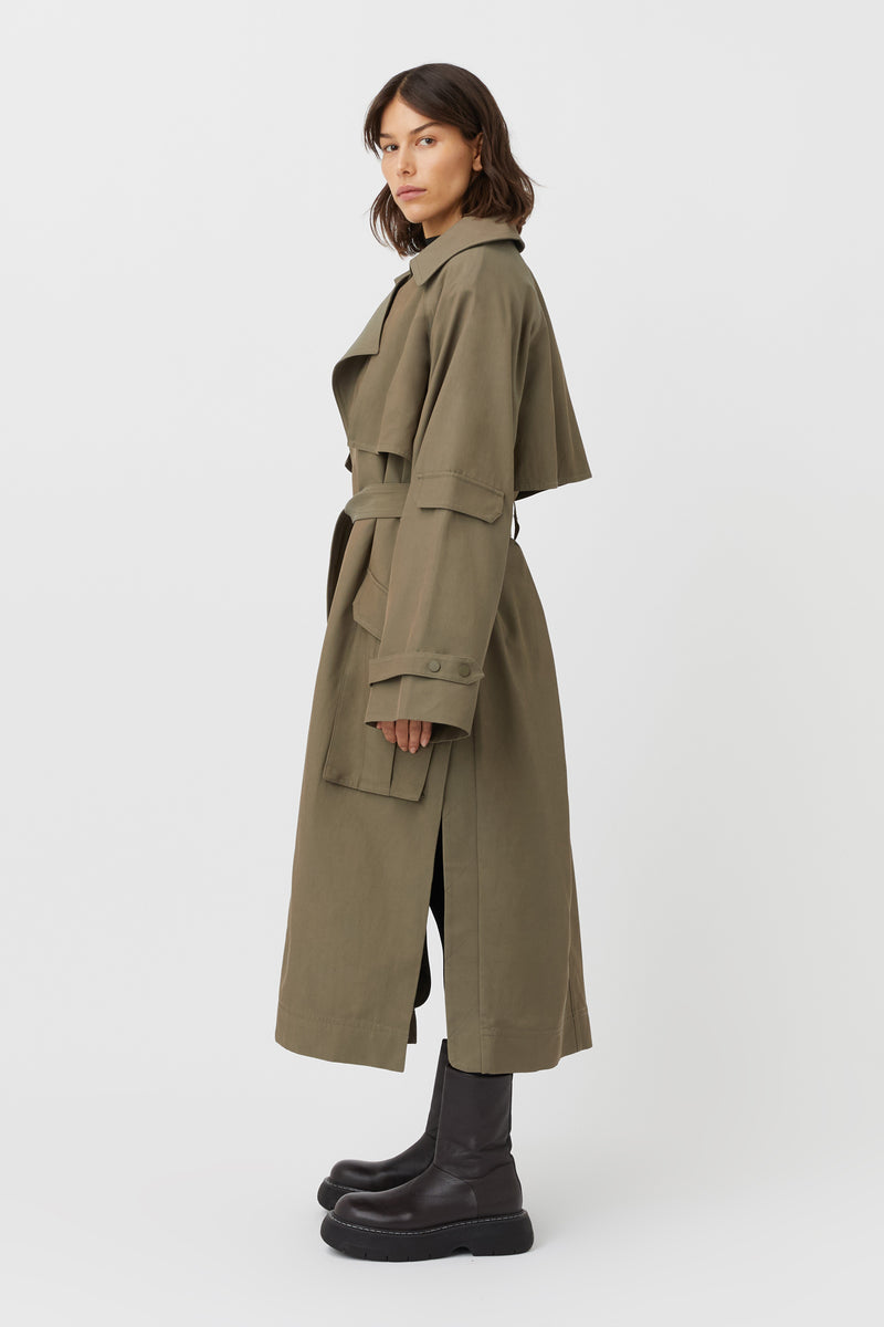 c.e cavempt 17ss Single trench coatトレンチコート