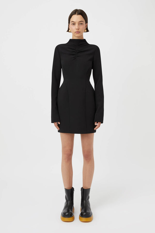 Portico Mini Dress in Black - CAMILLA AND MARC® C&M