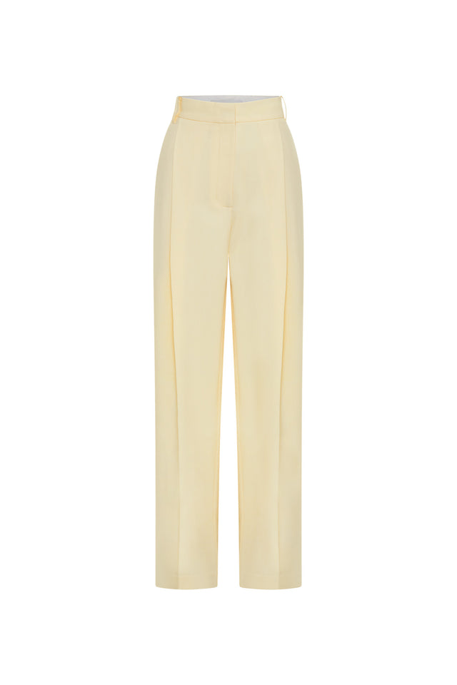 Alden Tailored Pant in Peach Sorbet - CAMILLA AND MARC® C&M