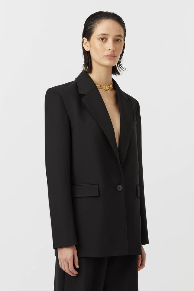 Vendome Blazer in Black CAMILLA AND MARC C M