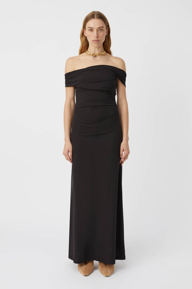 Camilla and marc off shoulder dress hotsell