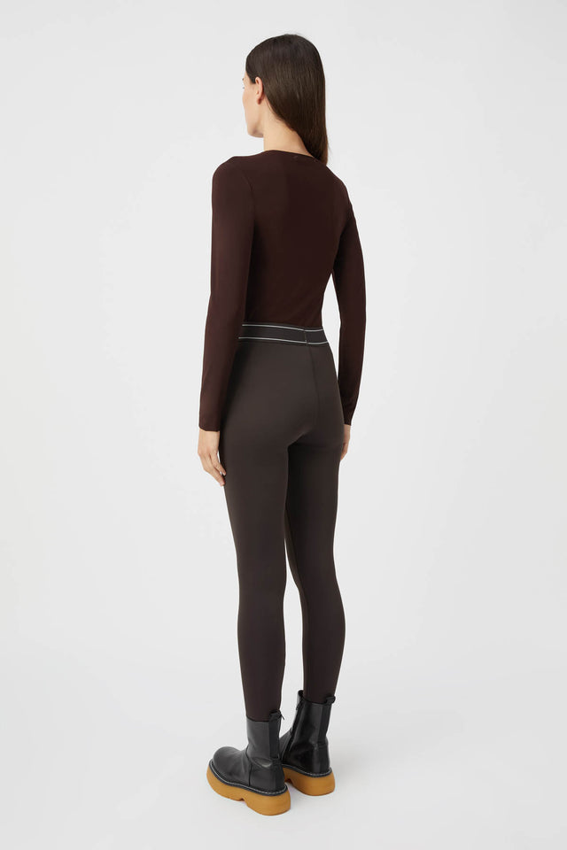 Carver Active High waisted Legging in Plum CAMILLA AND MARC C M