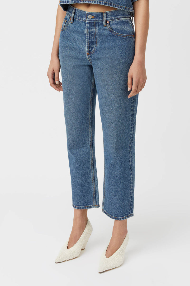 Daria Denim Jean in Classic Blue - CAMILLA AND MARC® C&M