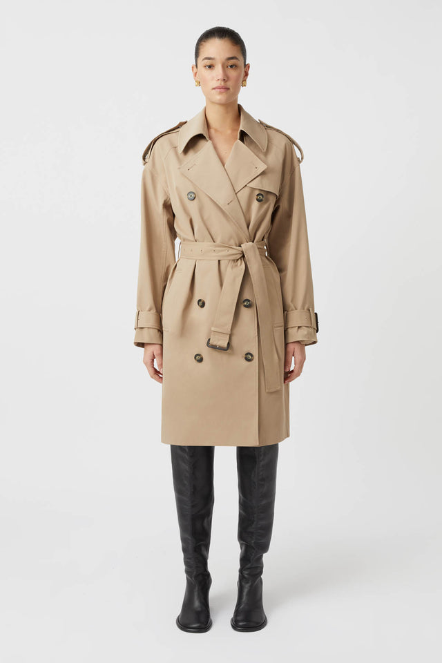 Evans Classic Knee Length Trench