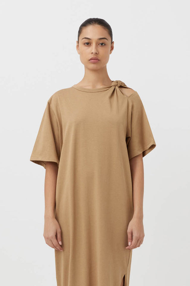 The great cheap knotted tee dress